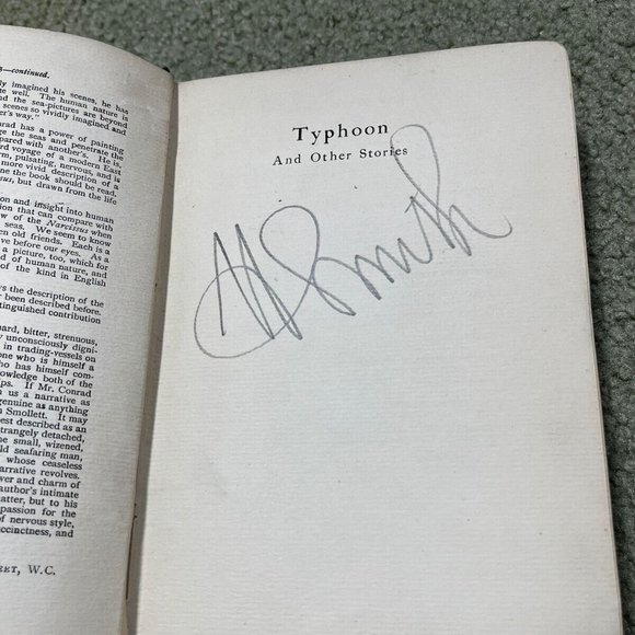 Joseph Conrad / TYPHOON AND OTHER STORIES First Edition 1903 Book W/ Ads Gold - Picture 5 of 9